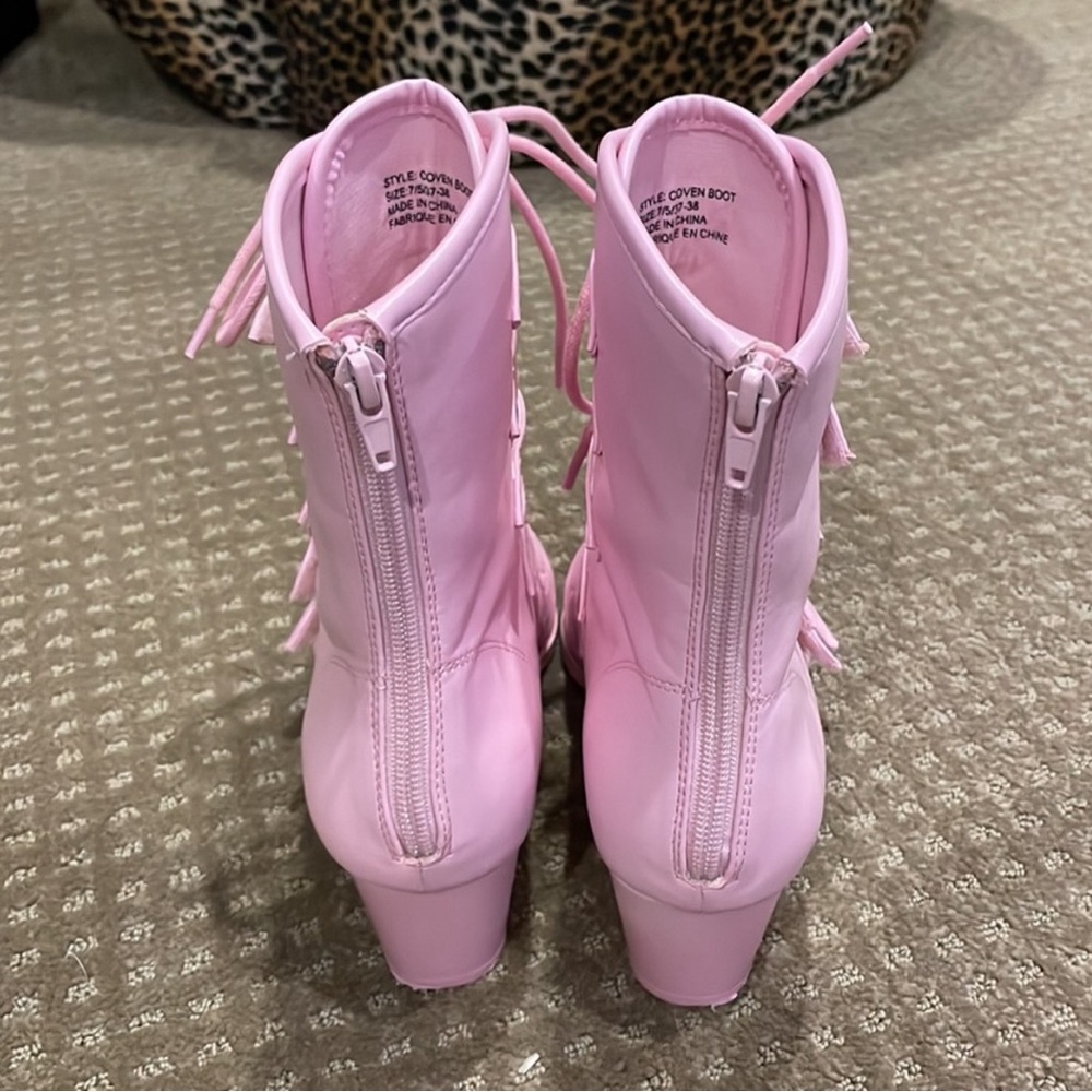 My Violet pink coven boots - Picture 3 of 6